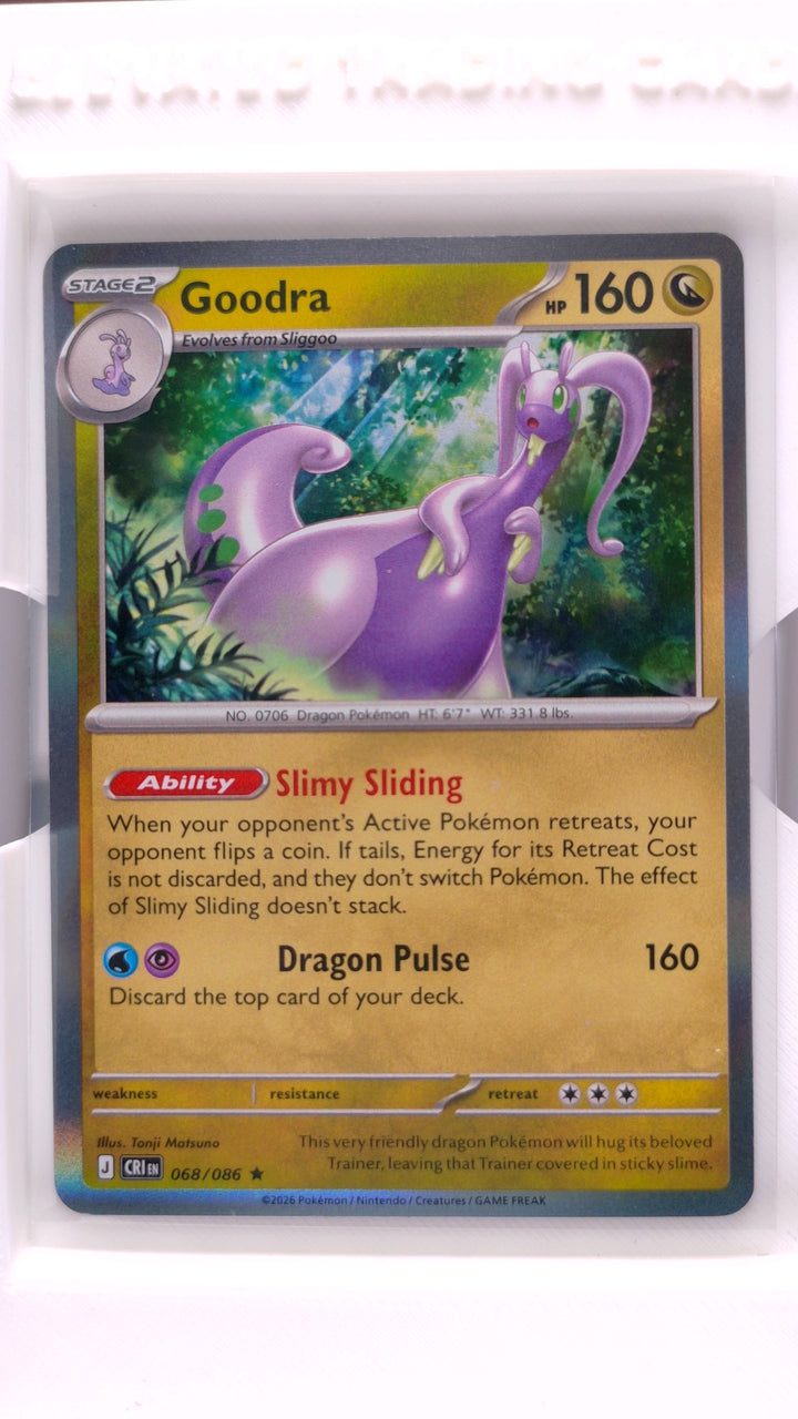 Pokémon: Mega Evolution — Chaos Rising Goodra #068/086 Rare Holo — Front