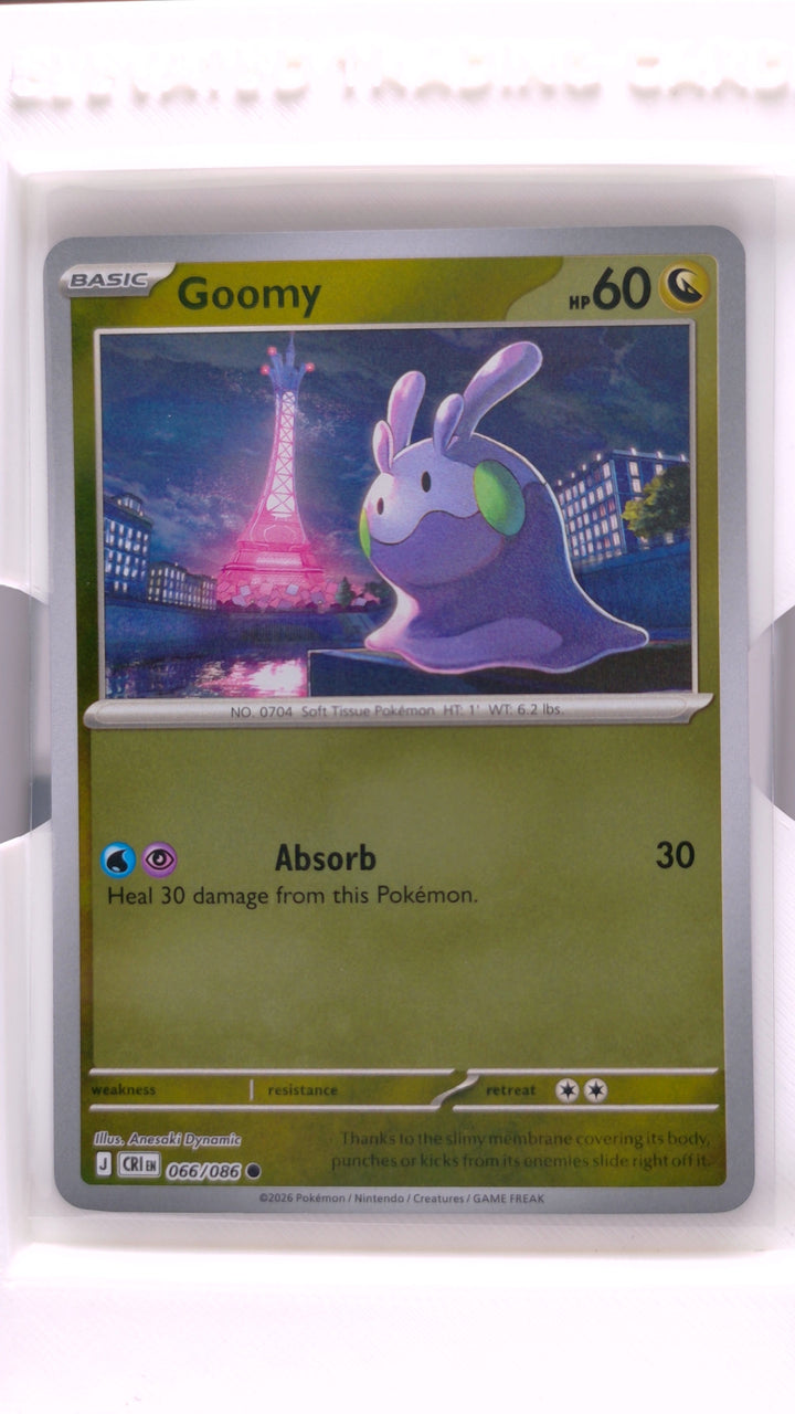 Pokémon: Mega Evolution — Chaos Rising Goomy #066/086 Common Reverse Holo — Front