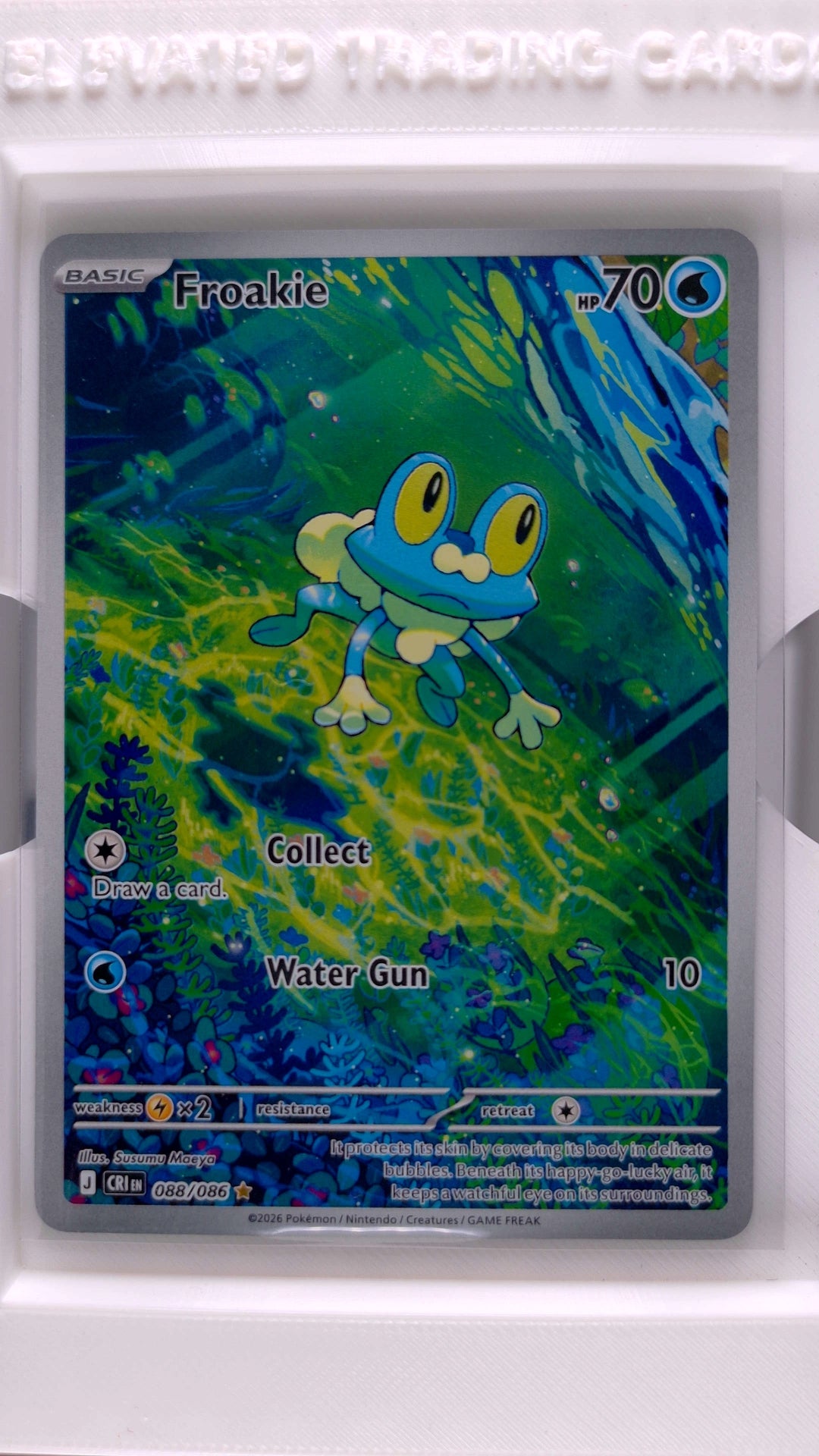 #88 Froakie Illustration Rare - front