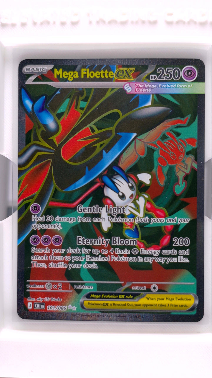 Pokémon: Mega Evolution — Chaos Rising Mega Floette ex #101/086 Ultra Rare — Front