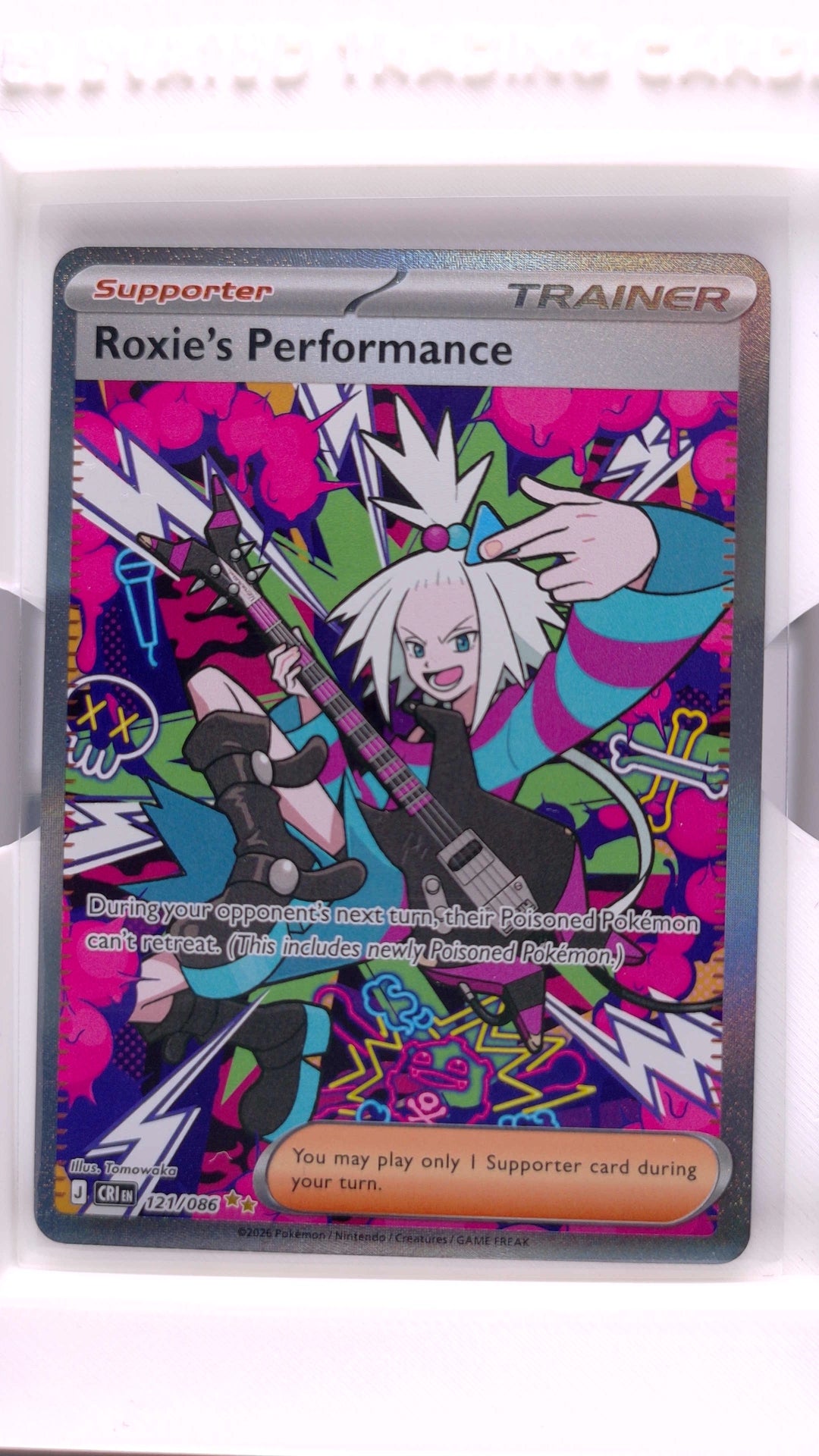 #121 Roxie's Performance Special Illustration Rare - front