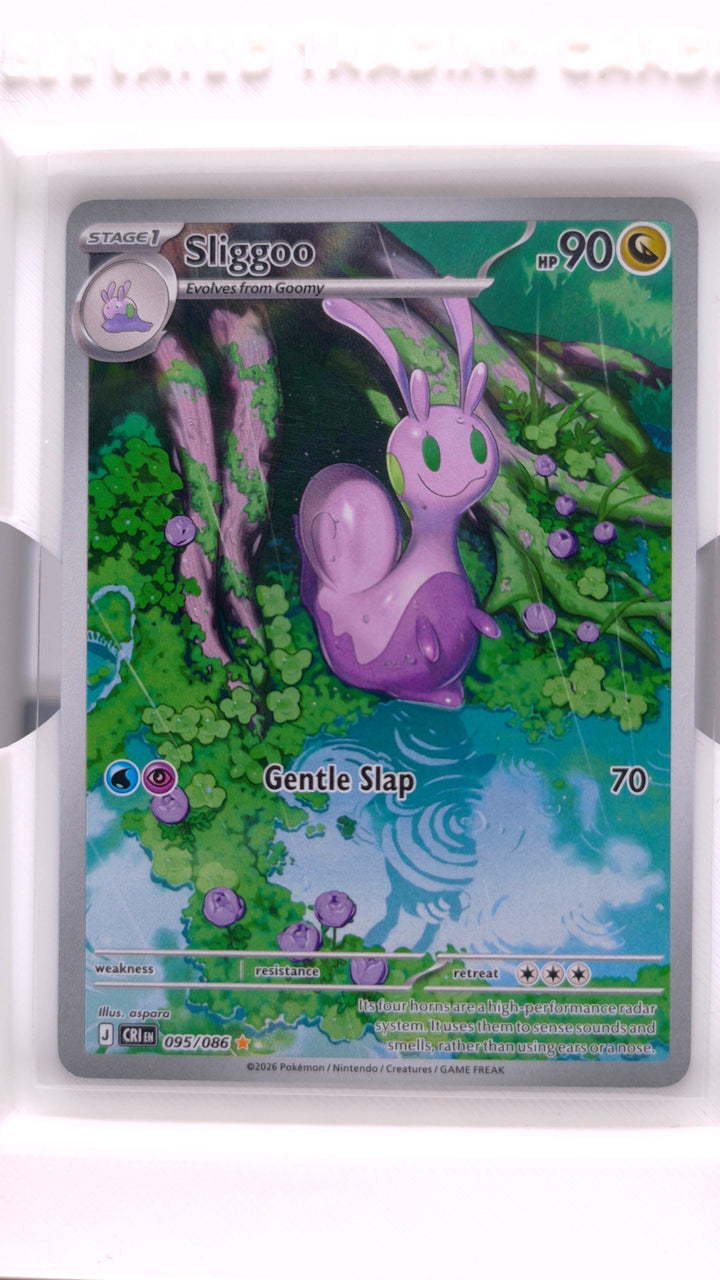 Pokémon: Mega Evolution — Chaos Rising Sliggoo #095/086 Illustration Rare — Front