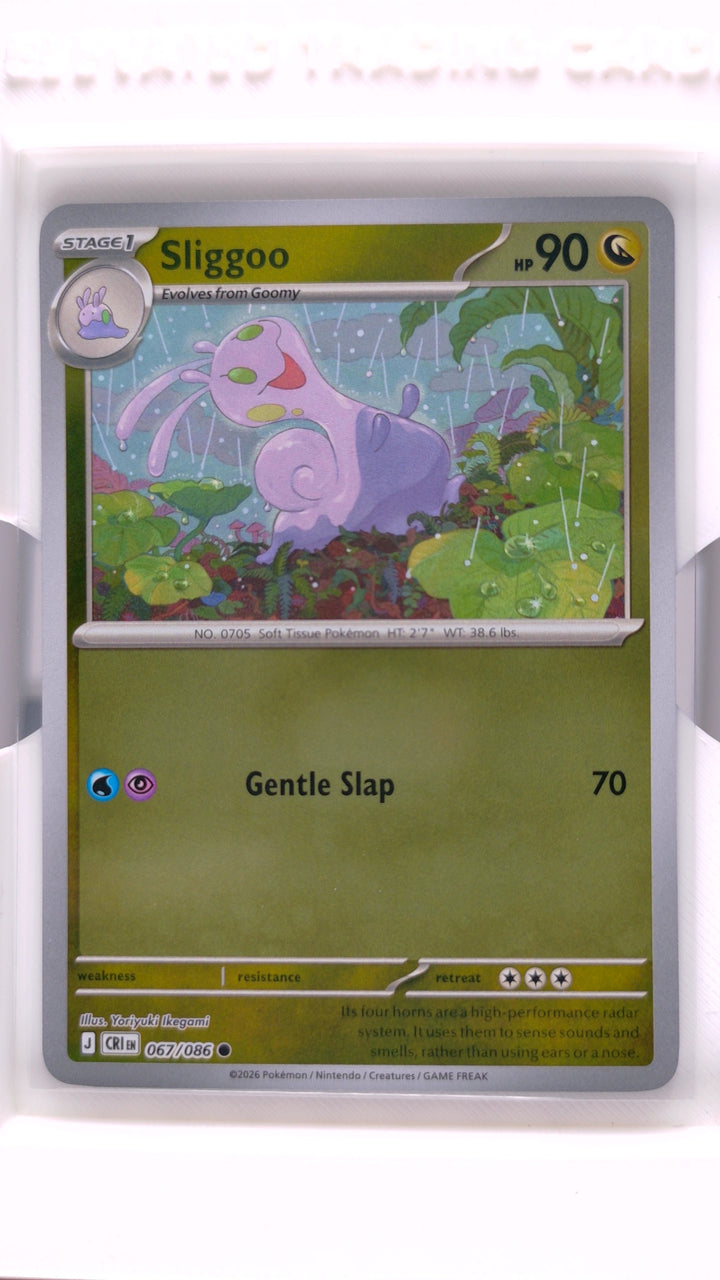Pokémon: Mega Evolution — Chaos Rising Sliggoo #067/086 Common Reverse Holo — Front