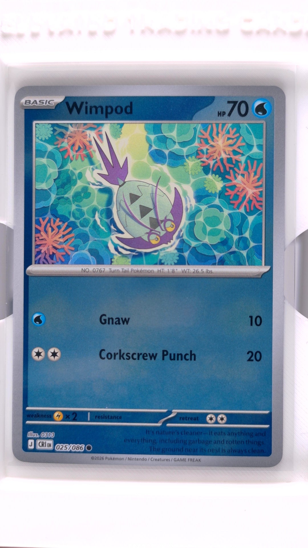 #25 Wimpod Reverse Holo Common - front