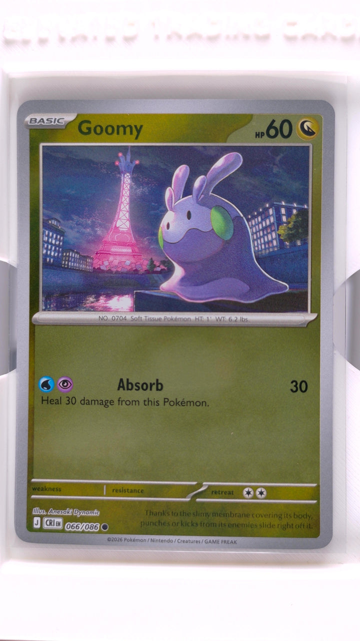 Pokémon: Mega Evolution — Chaos Rising Goomy #066/086 Common Reverse Holo — Front