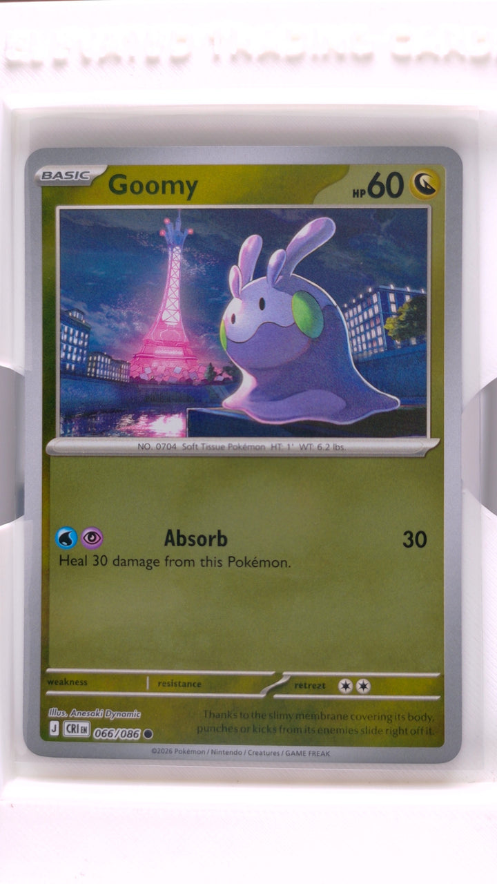Pokémon: Mega Evolution — Chaos Rising Goomy #066/086 Common Reverse Holo — Front