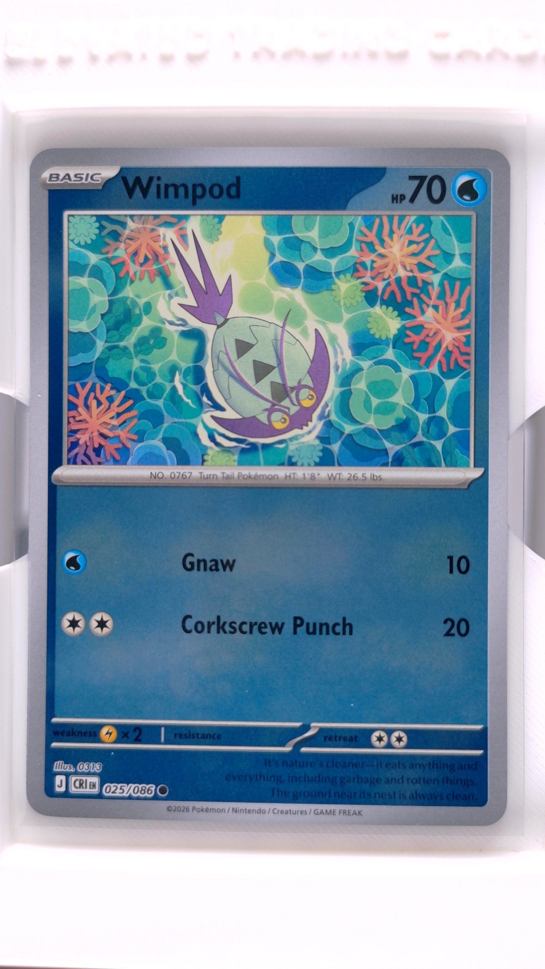 #25 Wimpod Reverse Holo Common - front