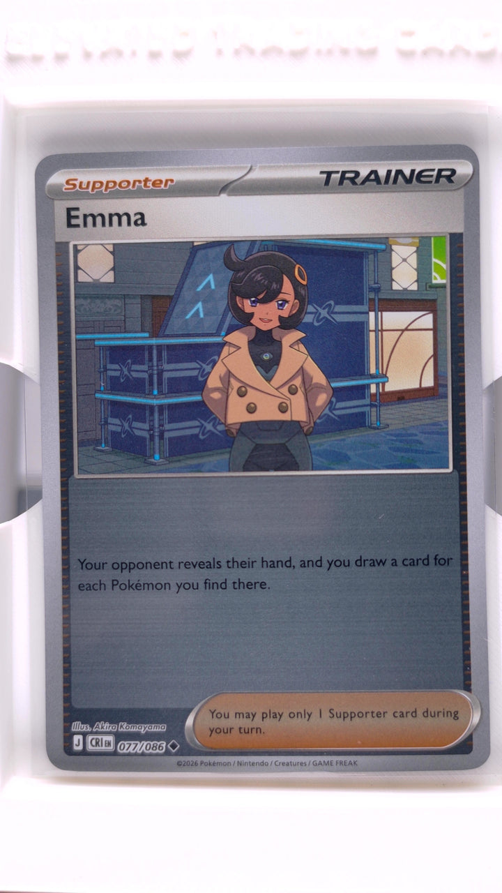 Pokémon: Mega Evolution — Chaos Rising Emma #077/086 Uncommon Reverse Holo — Front