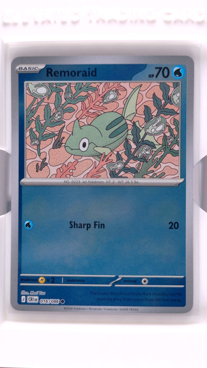 Pokémon: Mega Evolution — Chaos Rising Remoraid #016/086 Common Reverse Holo — Front