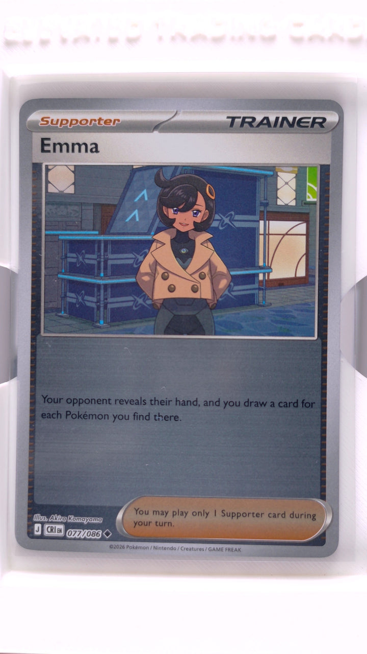 Pokémon: Mega Evolution — Chaos Rising Emma #077/086 Uncommon Reverse Holo — Front