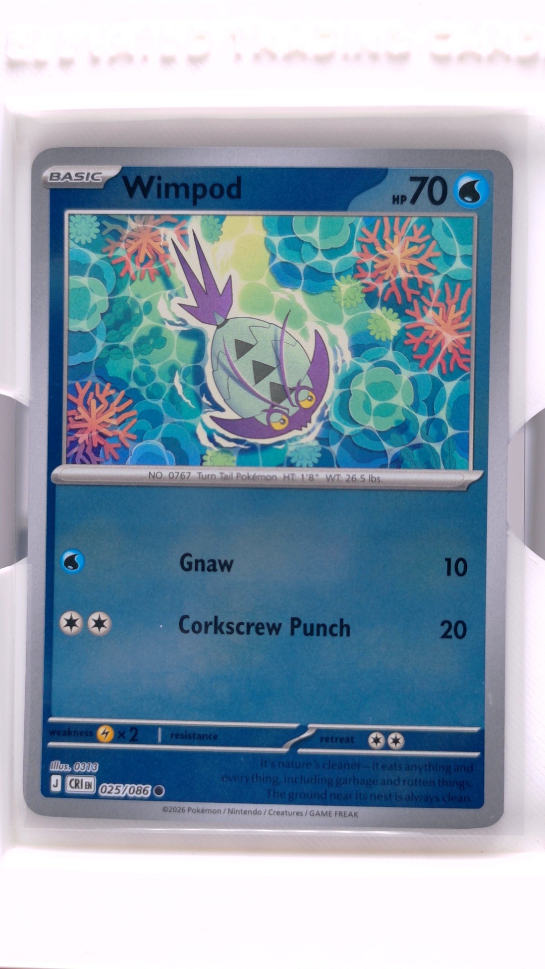 #25 Wimpod Reverse Holo Common - front