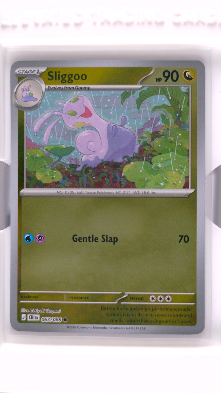 Pokémon: Mega Evolution — Chaos Rising Sliggoo #067/086 Common Reverse Holo — Front