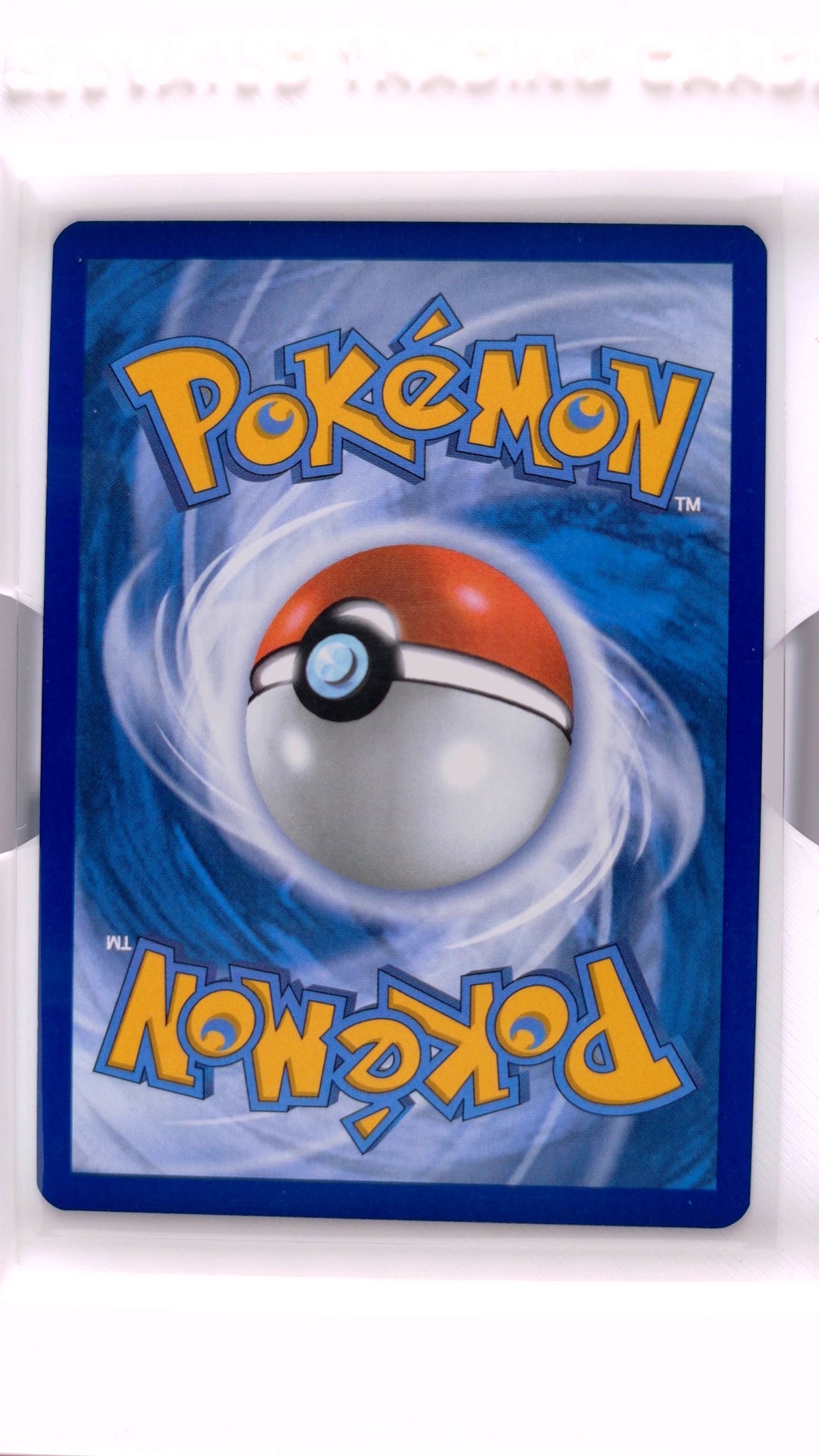 #84 Bubbly Water Energy Holo Rare - back