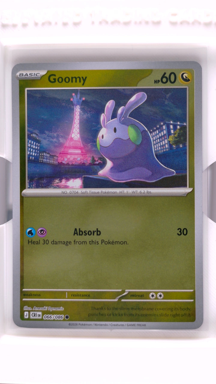 Pokémon: Mega Evolution — Chaos Rising Goomy #066/086 Common Reverse Holo — Front