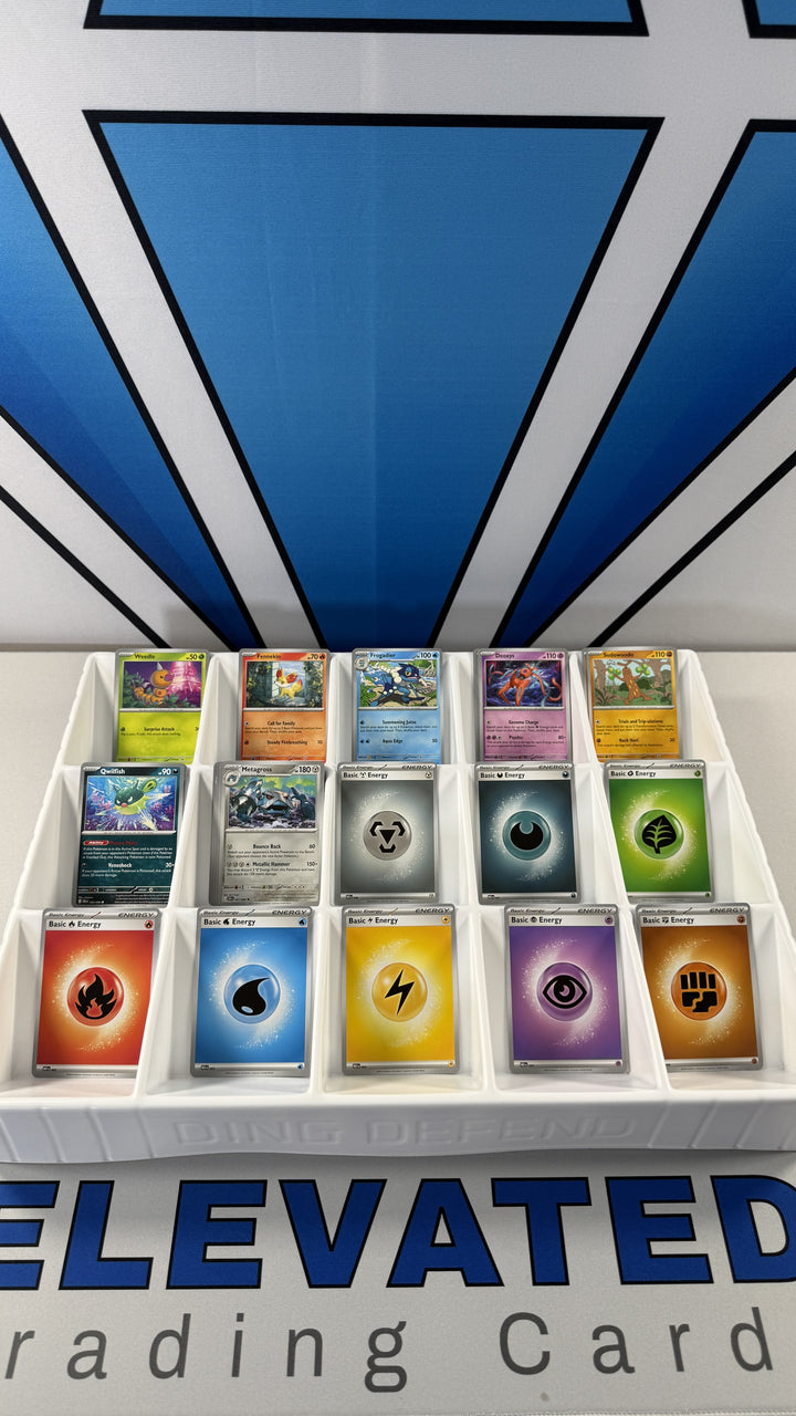 Founder Funded #2 — Base Card Lot 3 — Chaos Rising, 72/72 — Stack photo