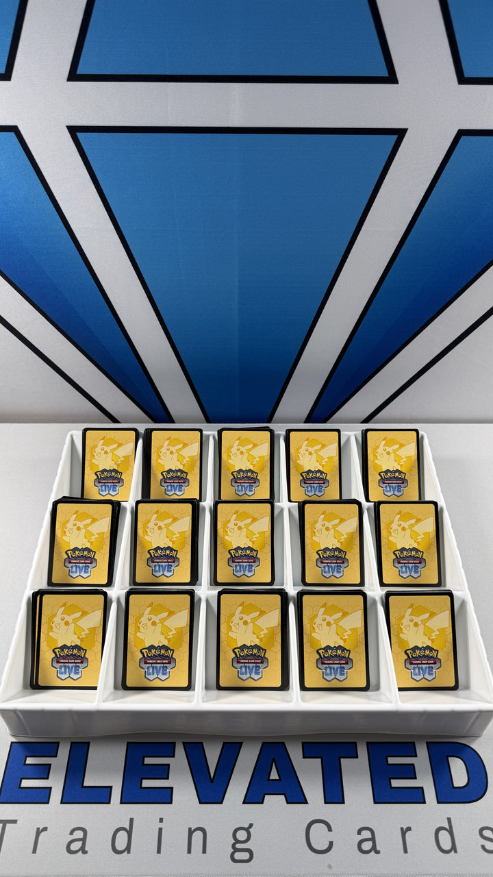 Founder Funded #2 — Pokémon TCG Live Code Card Lot — Chaos Rising, 450 codes — Stack photo