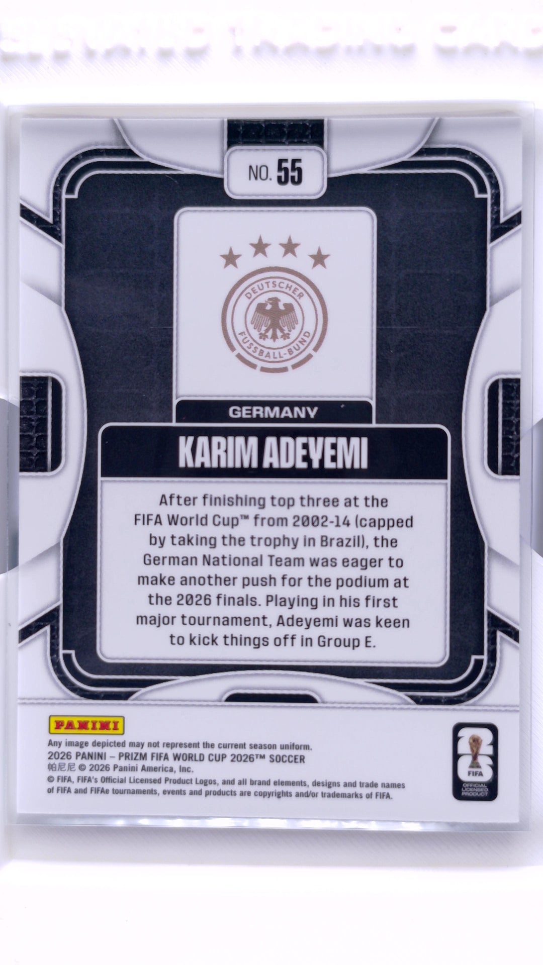 #55 Karim Adeyemi - back