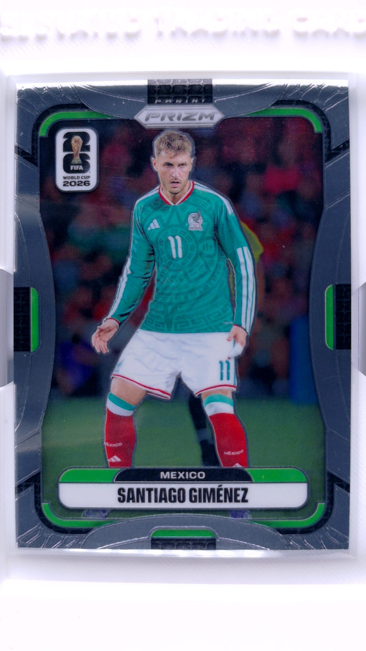 2026 Panini Prizm FIFA World Cup Soccer Santiago Gimenez #291 — Front