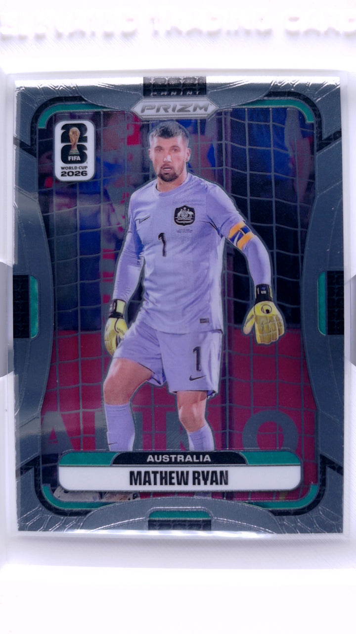 2026 Panini Prizm FIFA World Cup Soccer Mathew Ryan #142 — Front