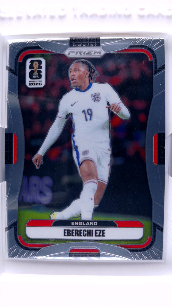 2026 Panini Prizm FIFA World Cup Soccer Eberechi Eze #102 — Front