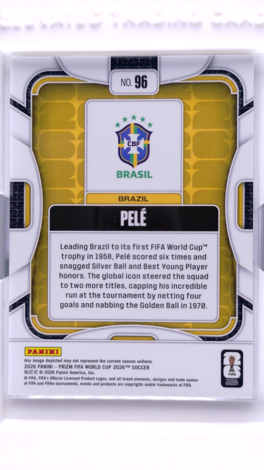 #96 Pele - back
