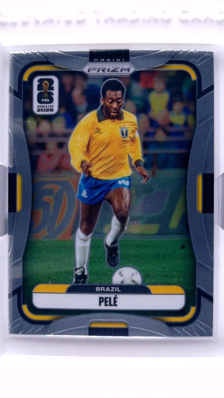 2026 Panini Prizm FIFA World Cup Soccer Pele #96 — Front