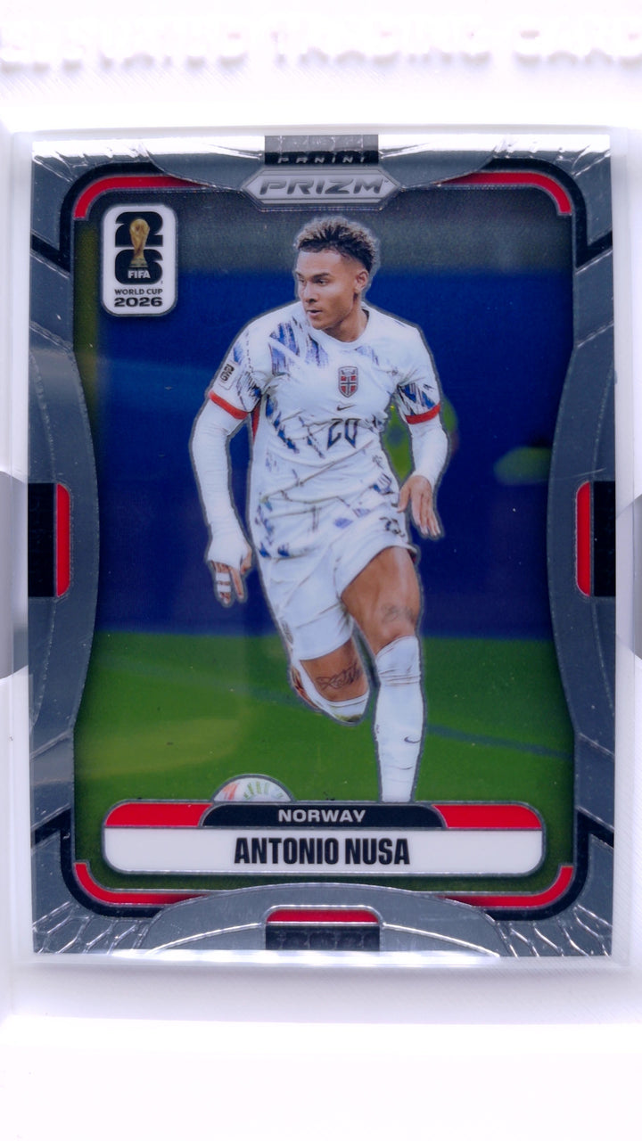 2026 Panini Prizm FIFA World Cup Soccer Antonio Nusa #326 — Front