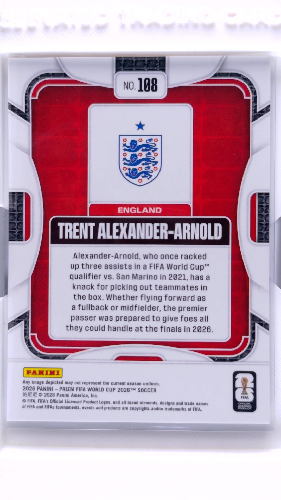 #108 Trent Alexander-Arnold - back