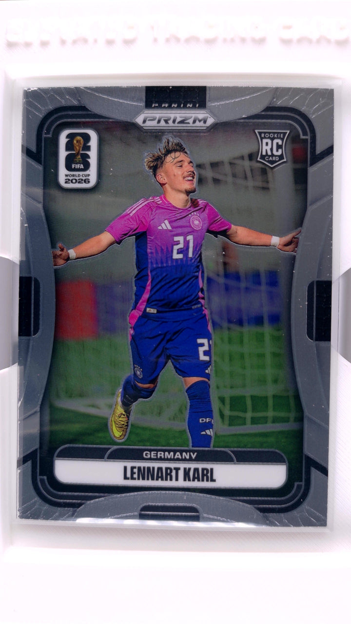 2026 Panini Prizm FIFA World Cup Soccer Lennart Karl #58 — Front