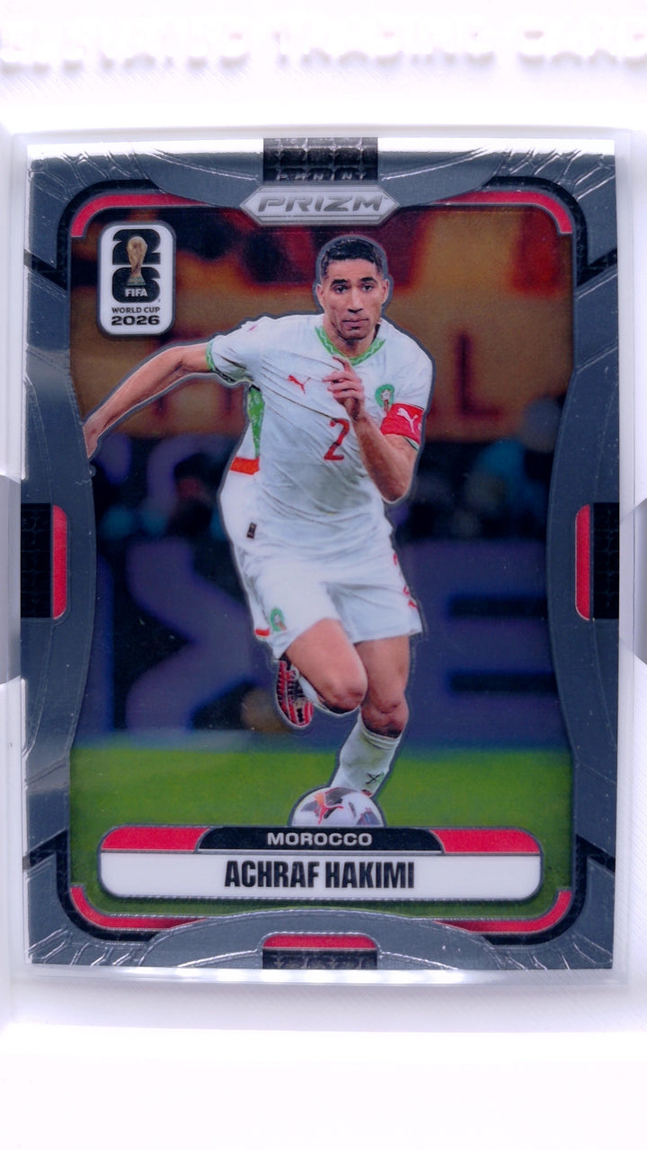2026 Panini Prizm FIFA World Cup Soccer Achraf Hakimi #299 — Front