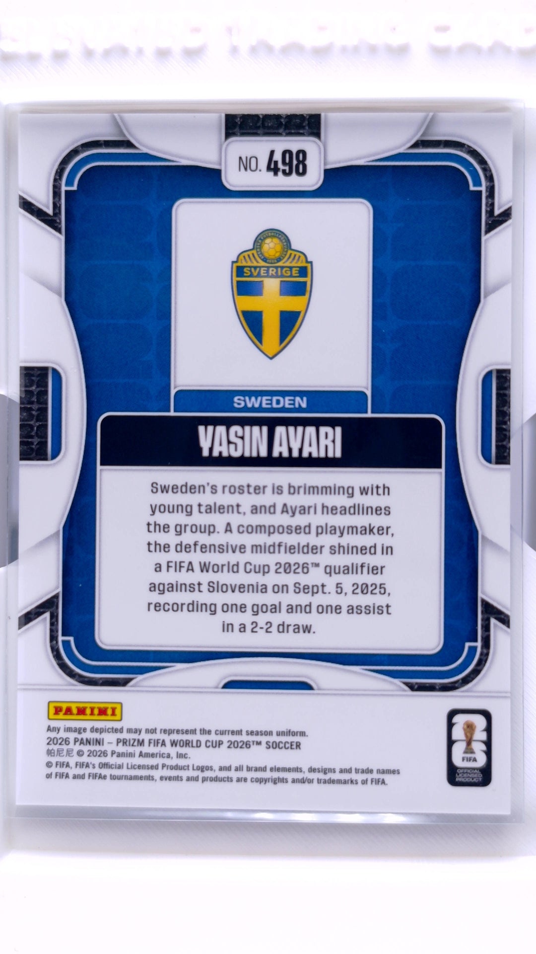 #498 Yasin Ayari - back