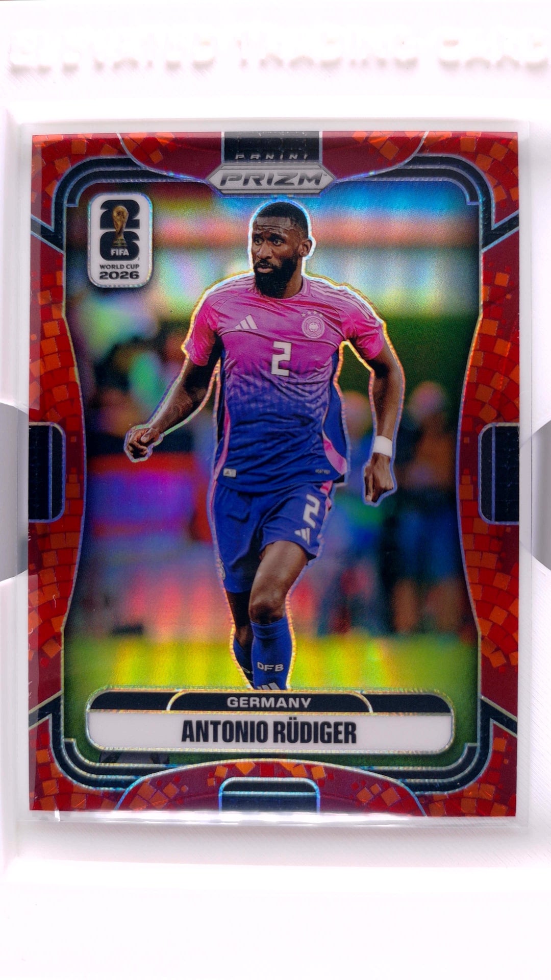 #61 Antonio Rudiger Maple Leaf #2/86 - front