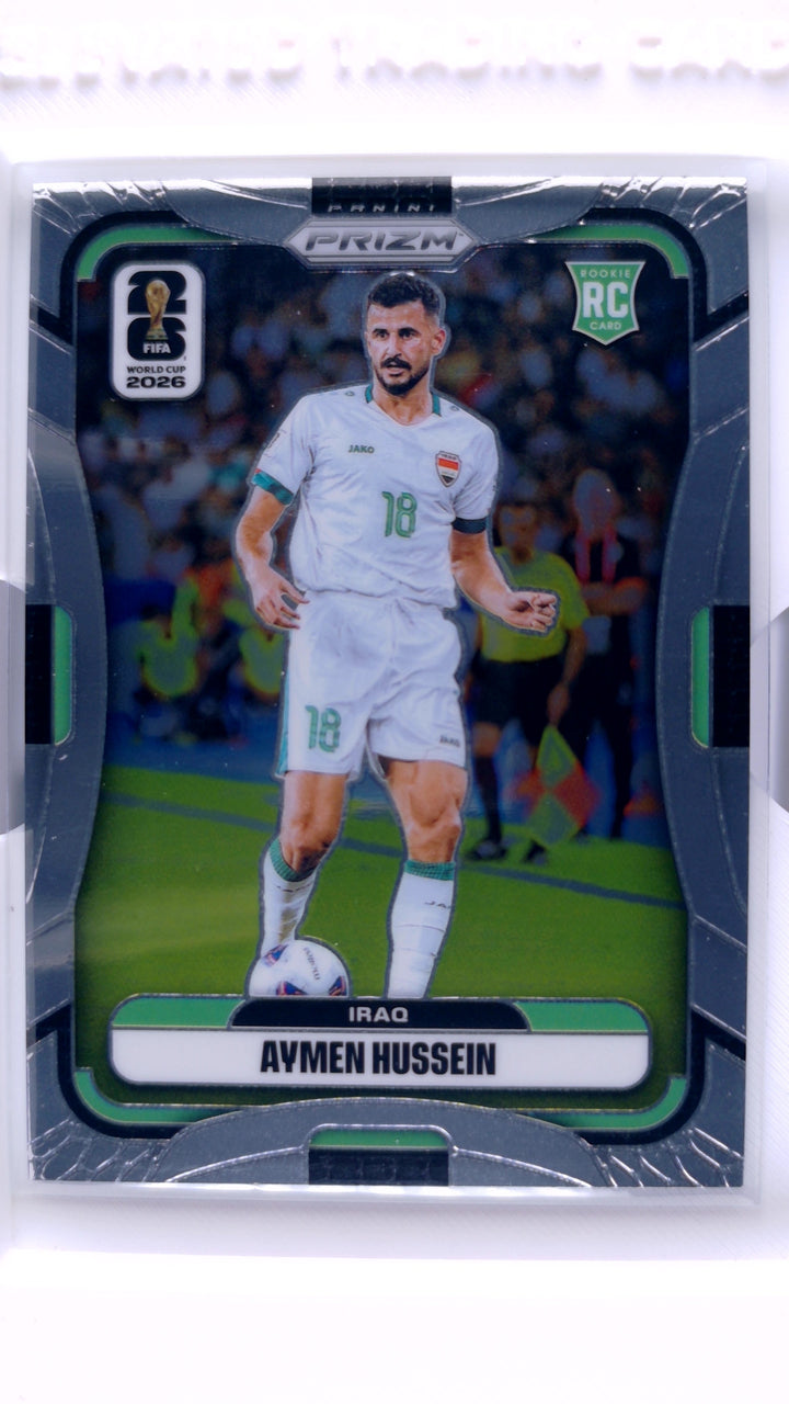 2026 Panini Prizm FIFA World Cup Soccer Aymen Hussein #457 — Front