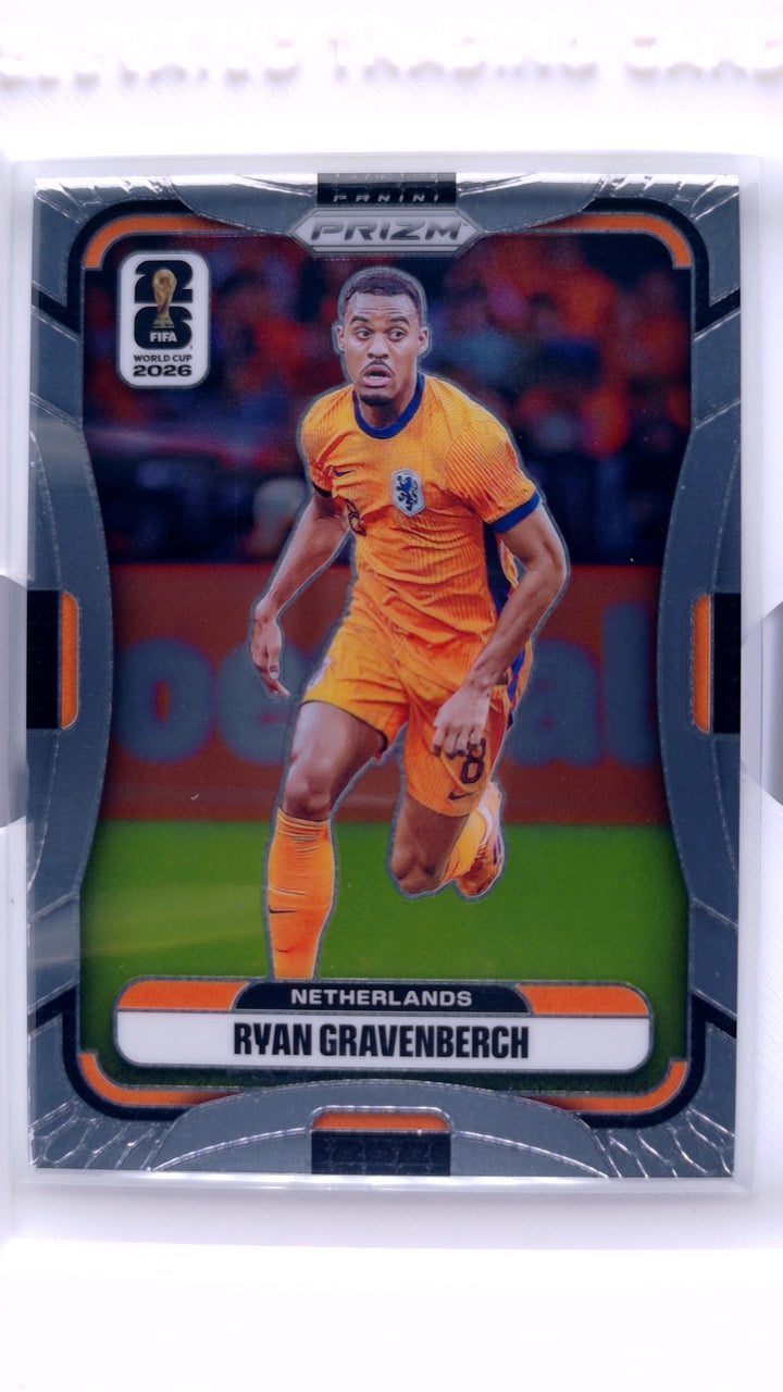 2026 Panini Prizm FIFA World Cup Soccer Ryan Gravenberch #317 — Front