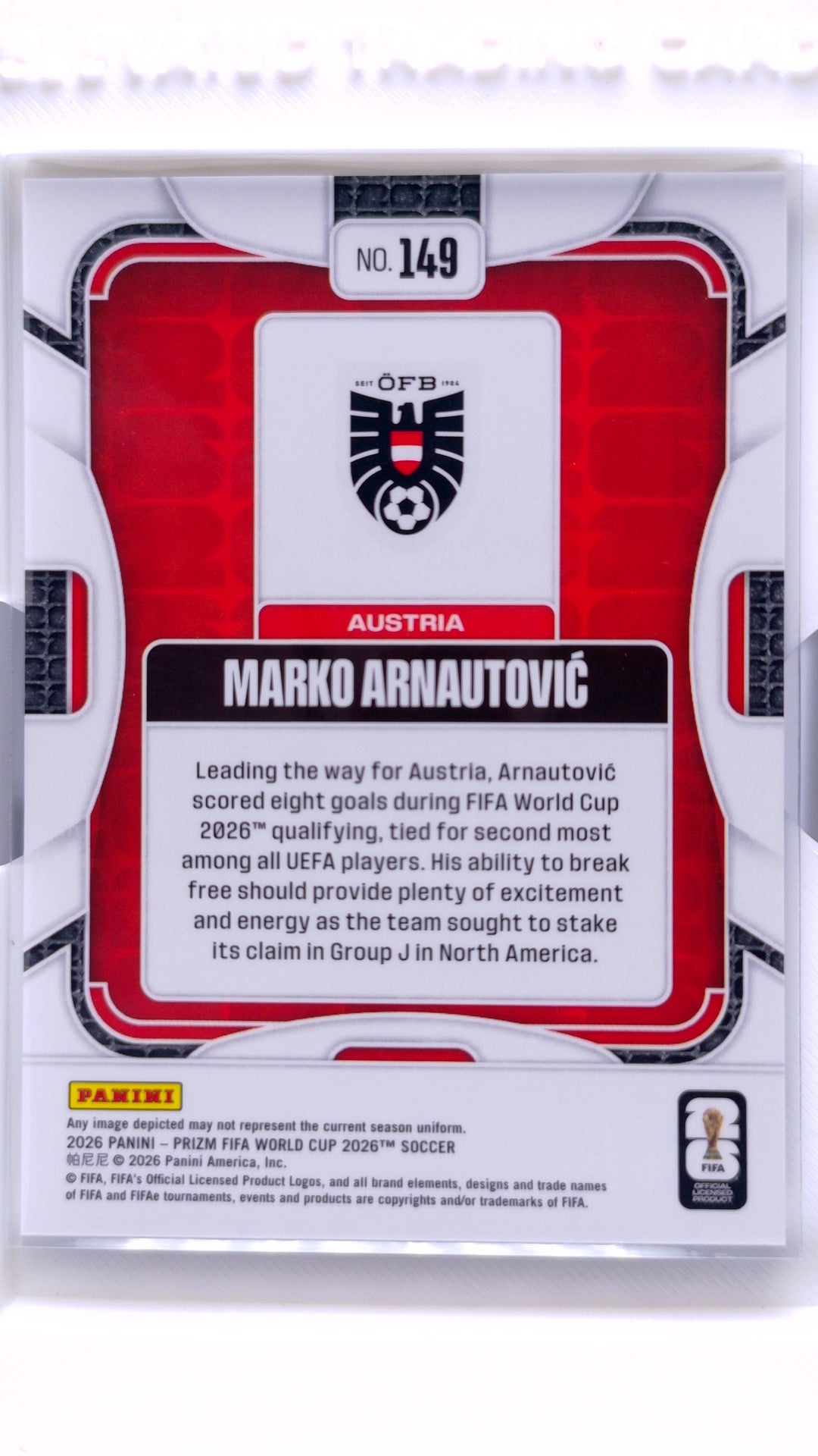 #149 Marko Arnautovic - back