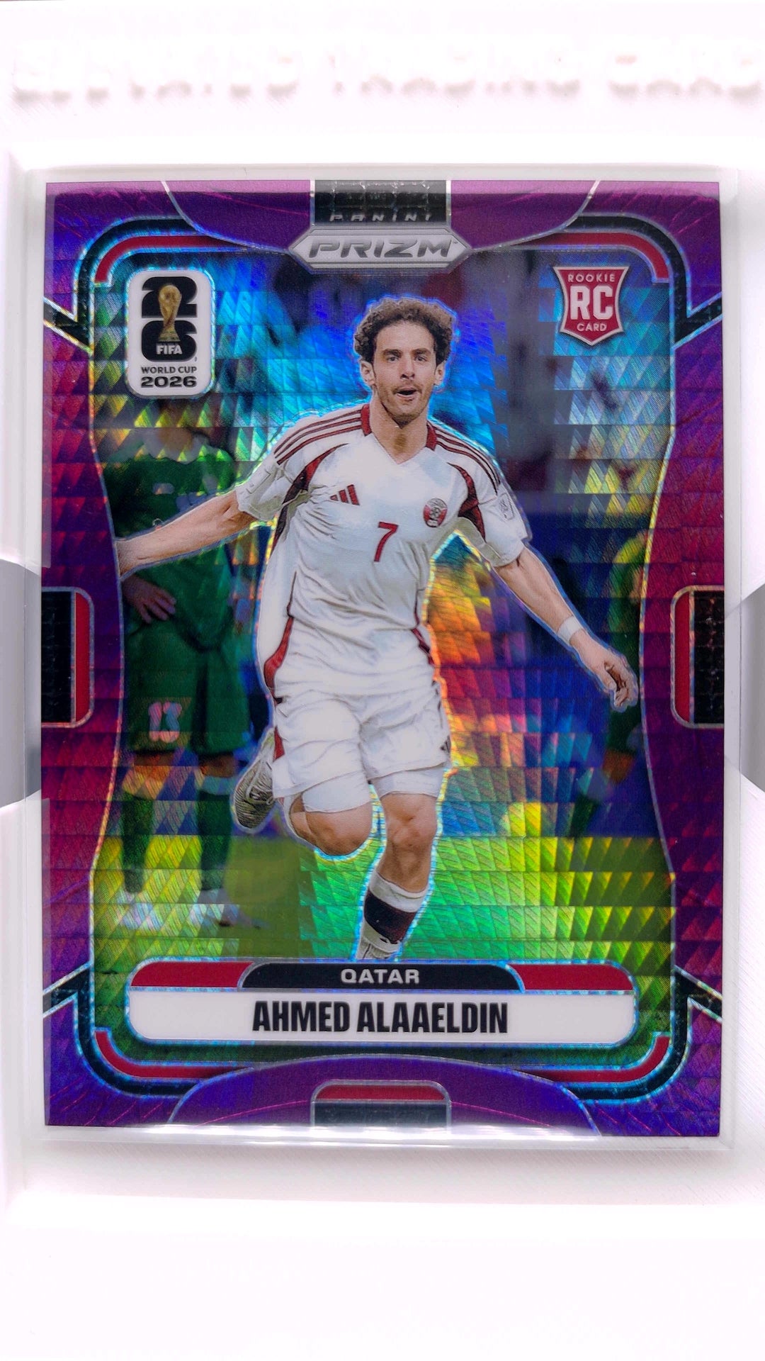 #379 Ahmed Alaaeldin Purple Hyper #262/299 - front