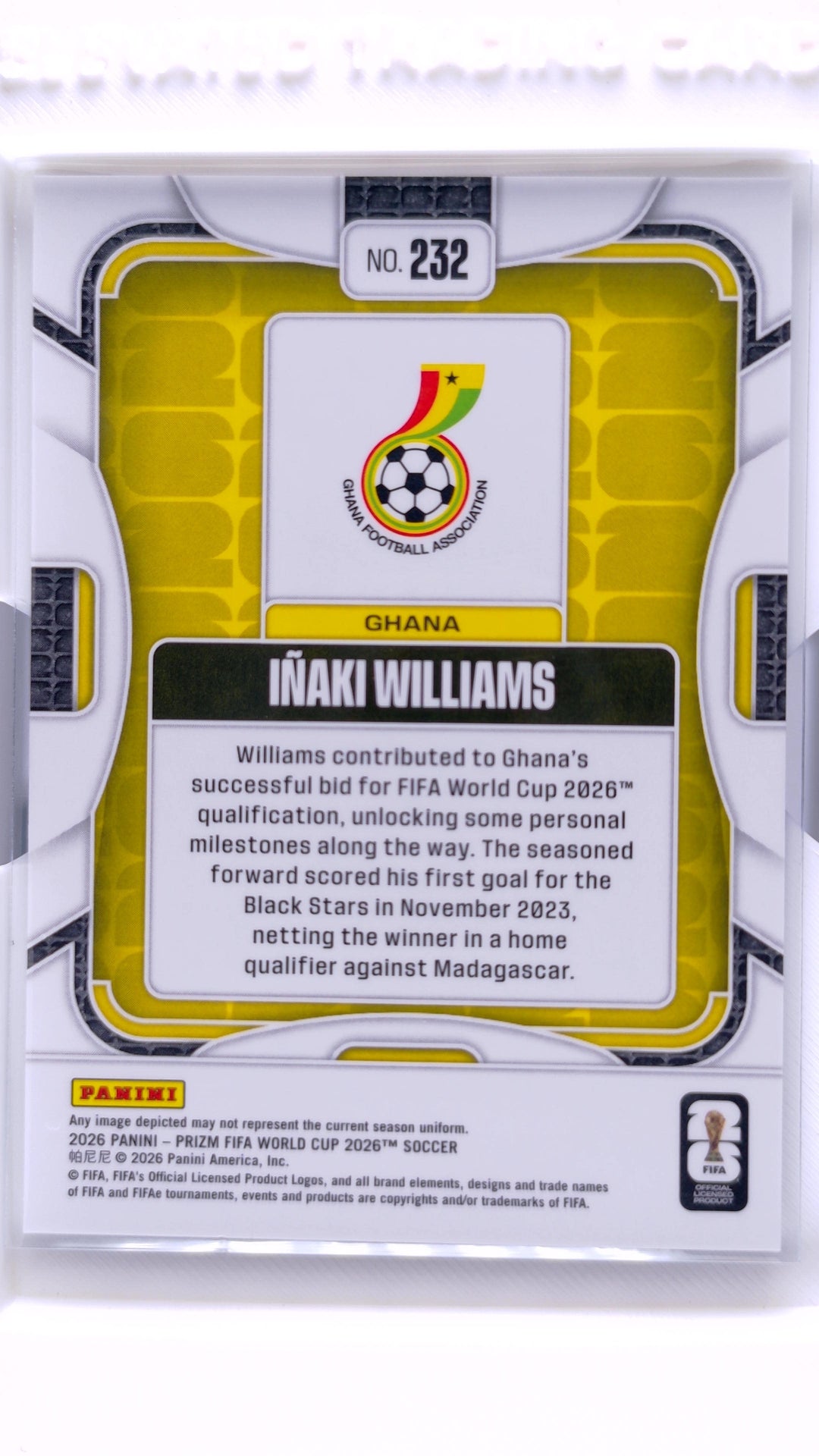 #232 Inaki Williams - back