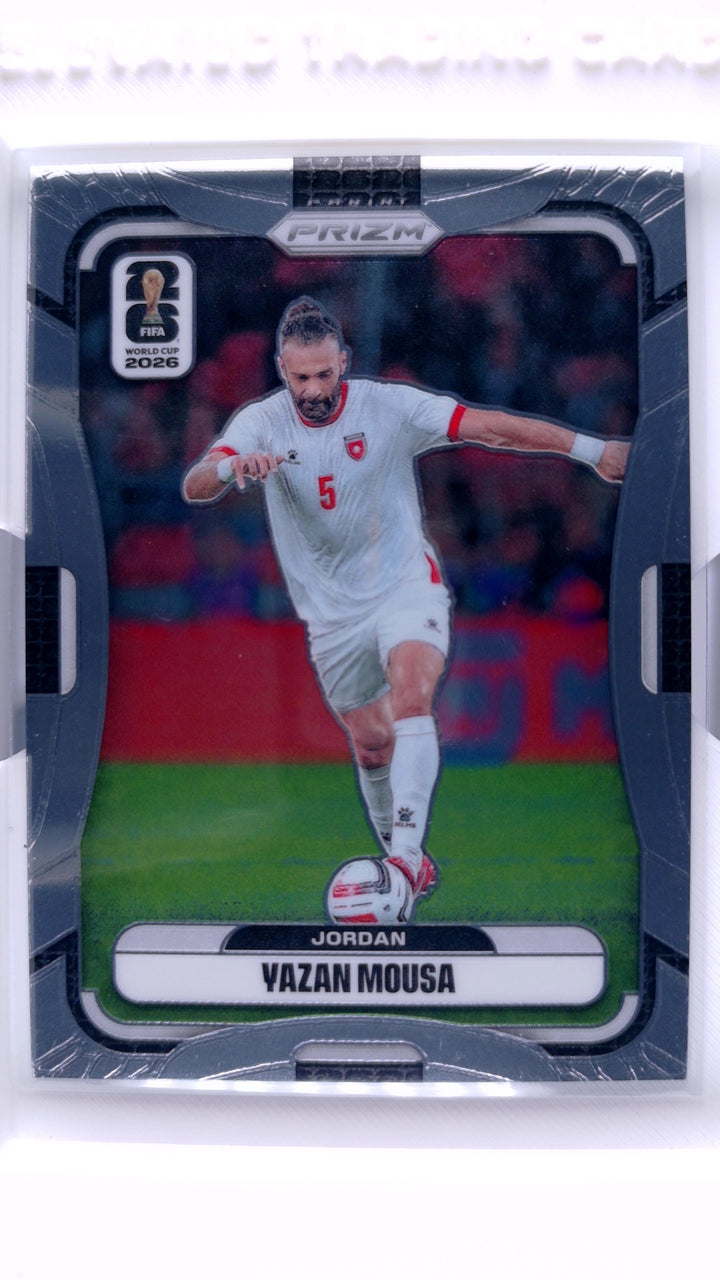 2026 Panini Prizm FIFA World Cup Soccer Yazan Mousa #274 — Front