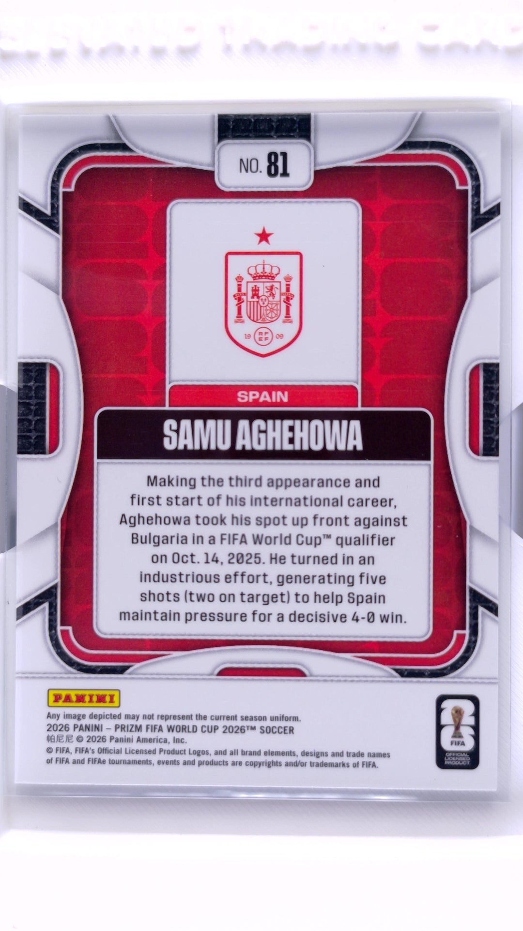 #81 Samu Aghehowa - back