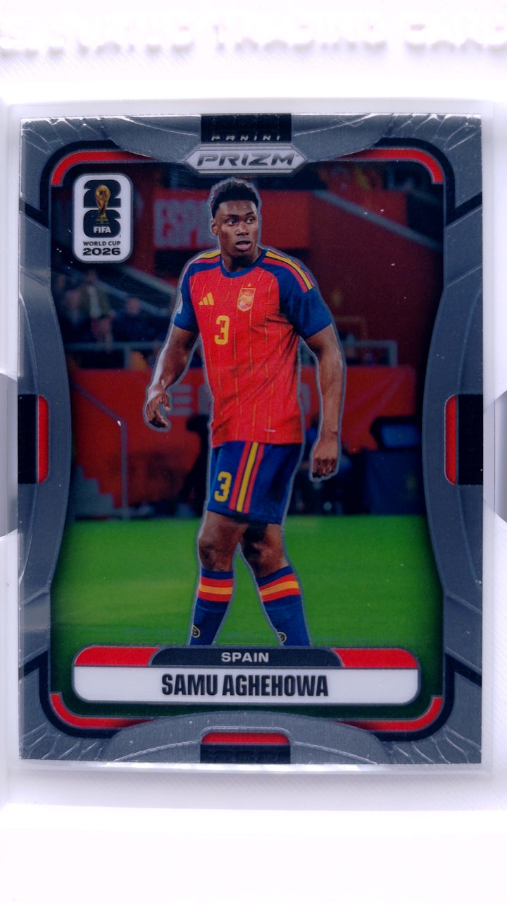 2026 Panini Prizm FIFA World Cup Soccer Samu Aghehowa #81 — Front