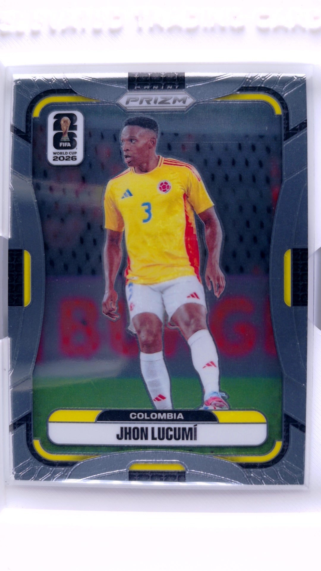 #184 Jhon Lucumi - front