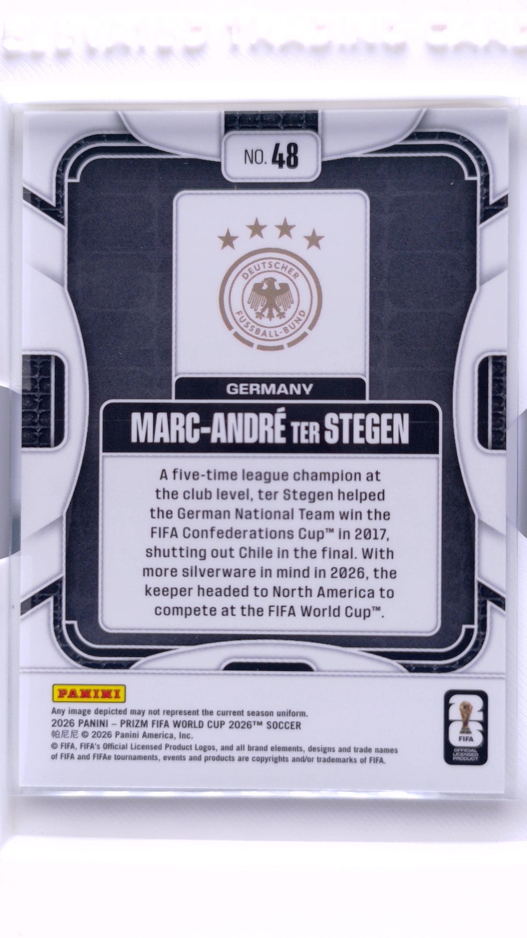 #48 Marc-Andre ter Stegen - back