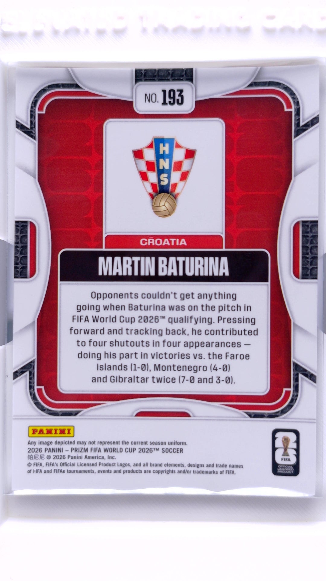 #193 Martin Baturina - back