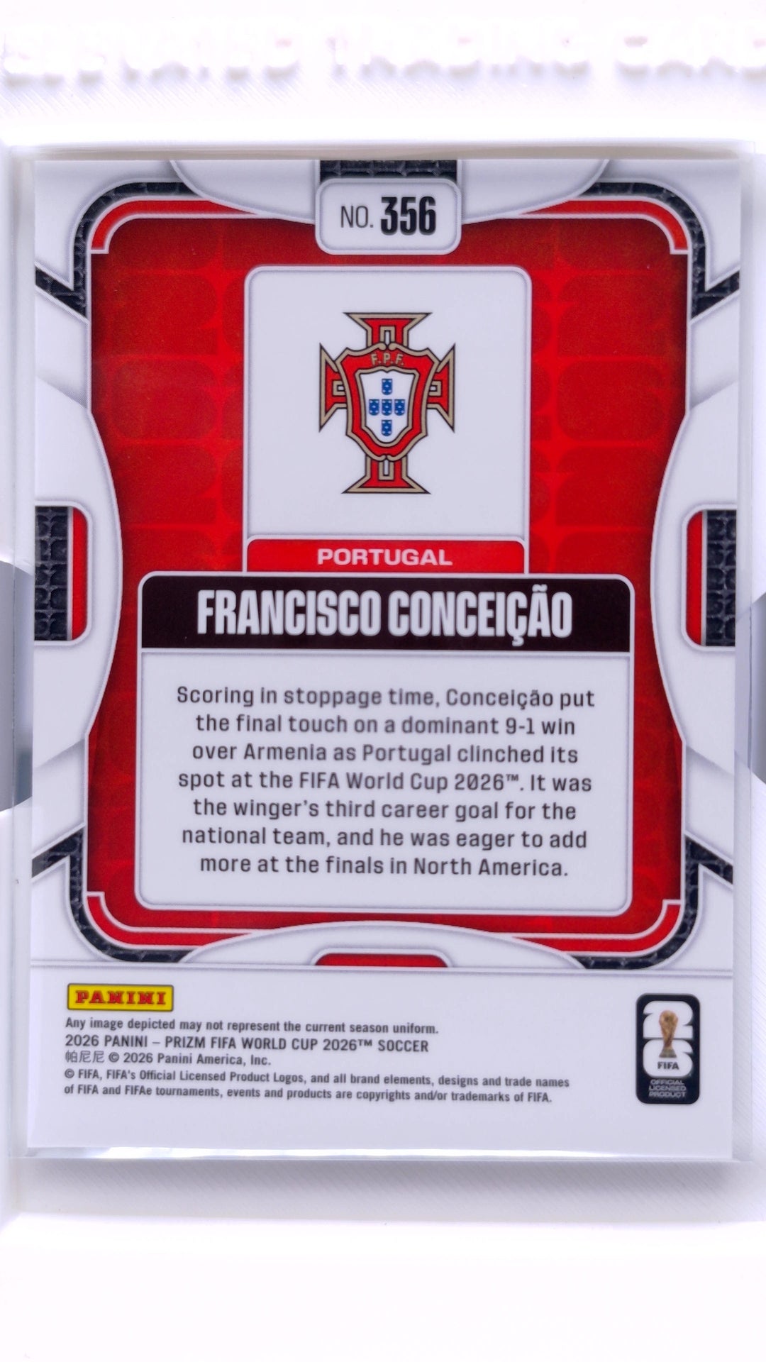 #356 Francisco Conceicao - back