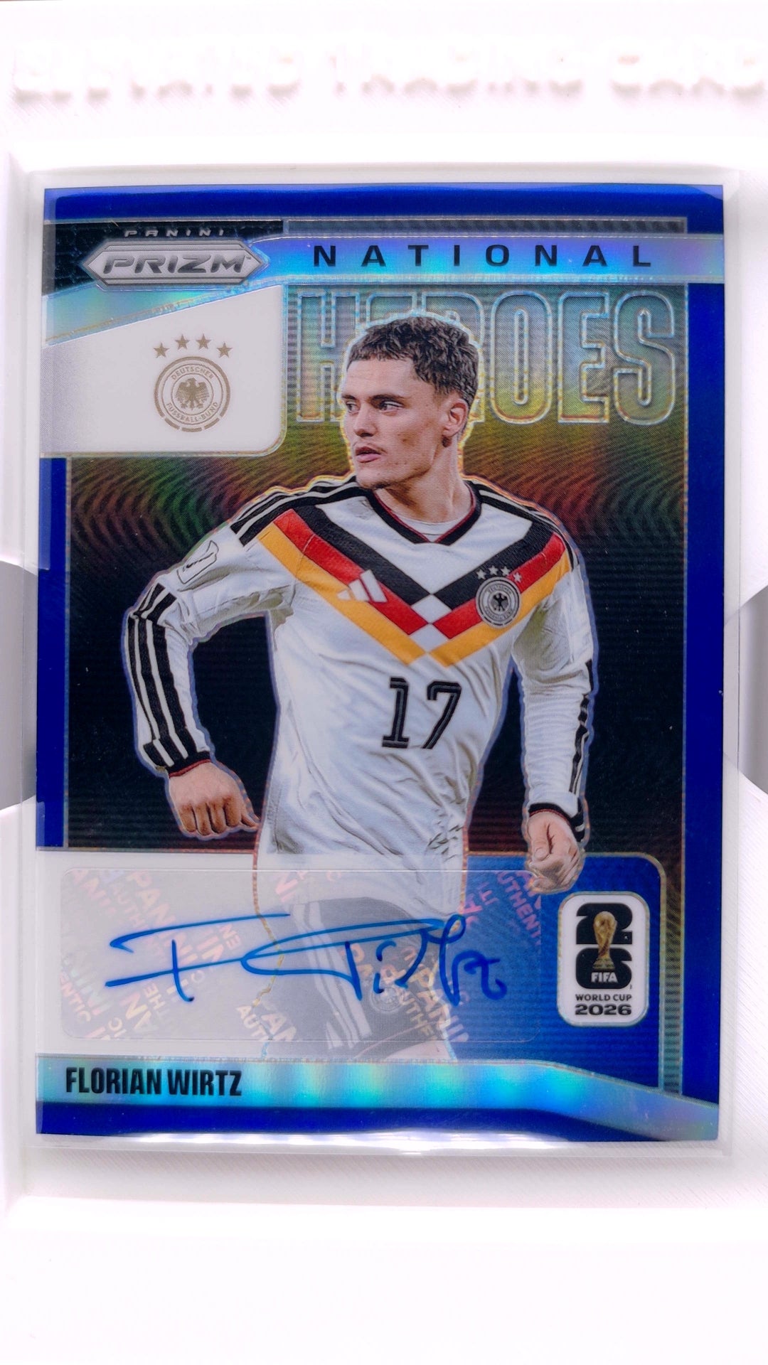 #4 Florian Wirtz National Heroes Blue #48/49 - front