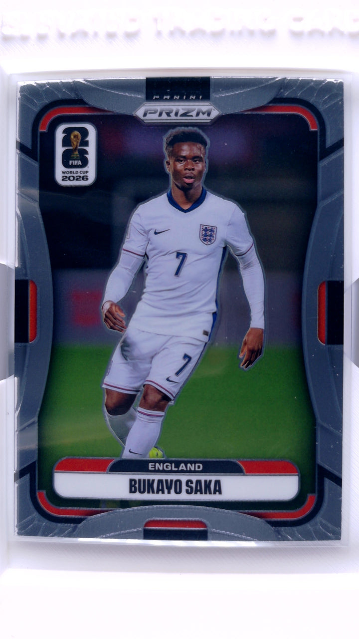 2026 Panini Prizm FIFA World Cup Soccer Bukayo Saka #100 — Front