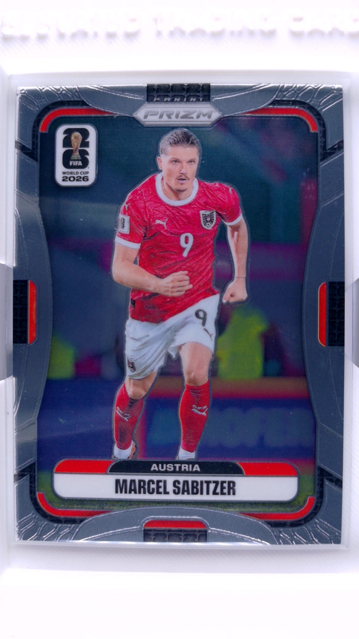 2026 Panini Prizm FIFA World Cup Soccer Marcel Sabitzer #144 — Front