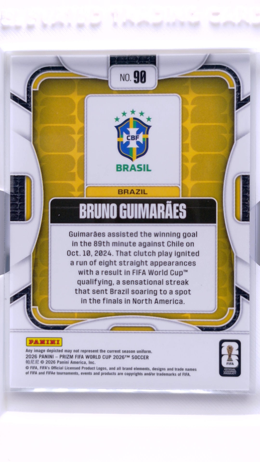 #90 Bruno Guimaraes - back