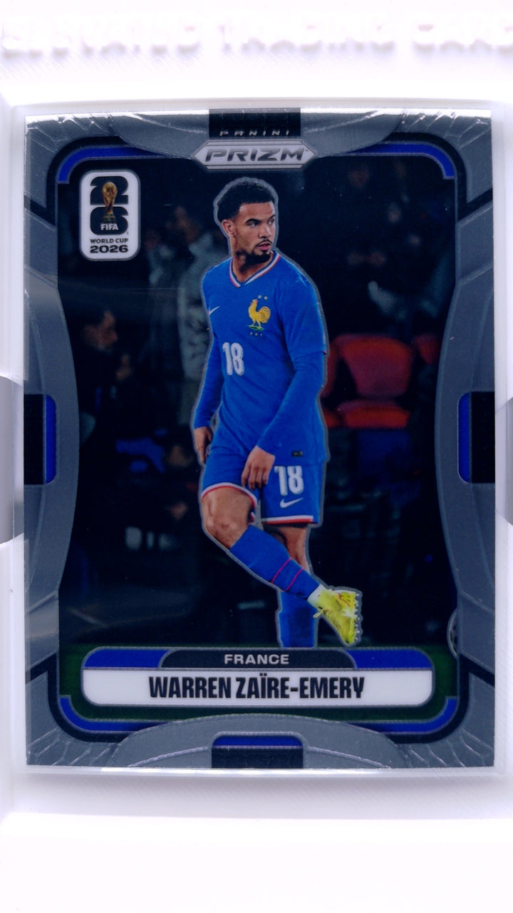 2026 Panini Prizm FIFA World Cup Soccer Warren Zaire-Emery #33 — Front