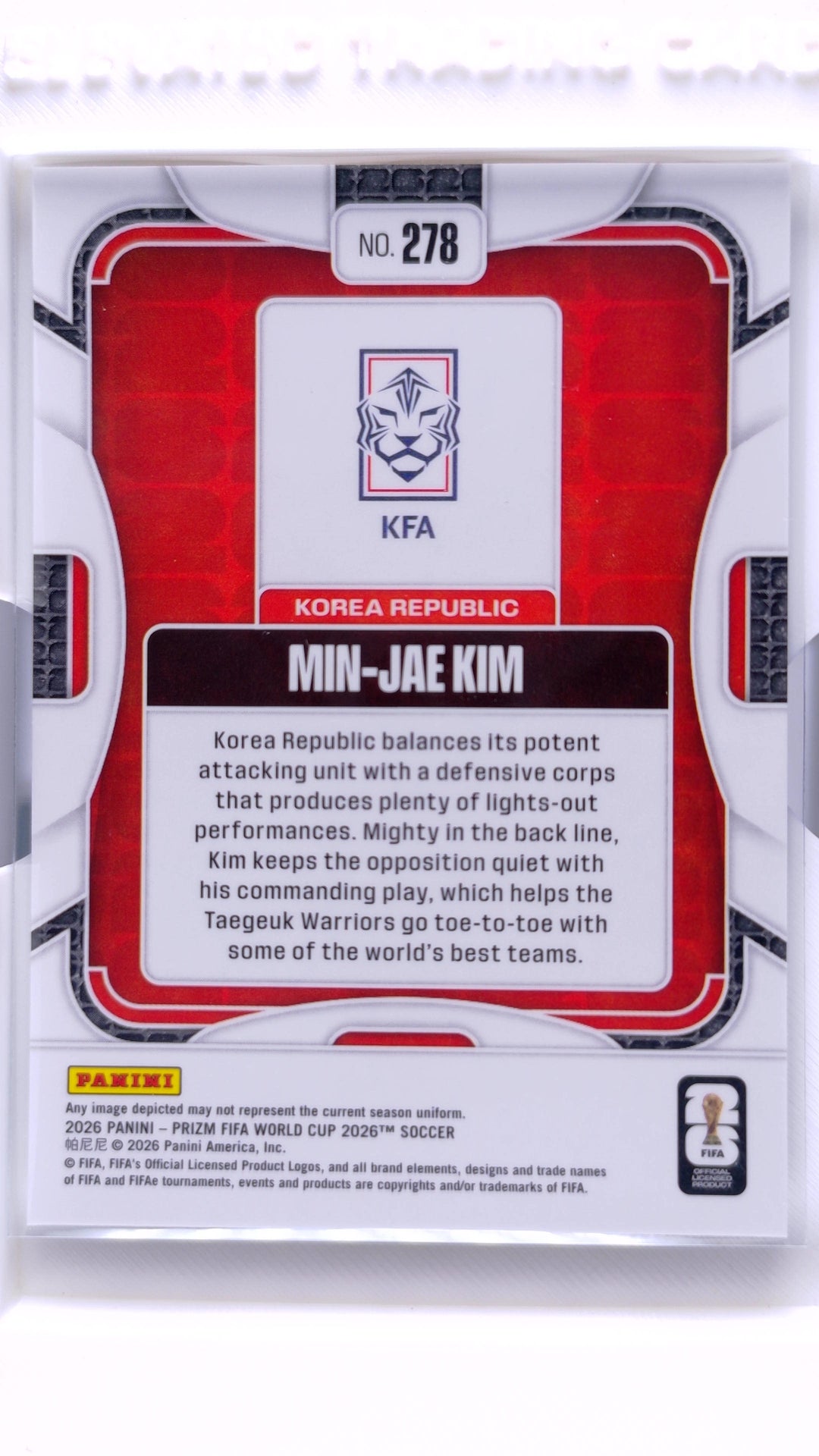 #278 Min-jae Kim - back
